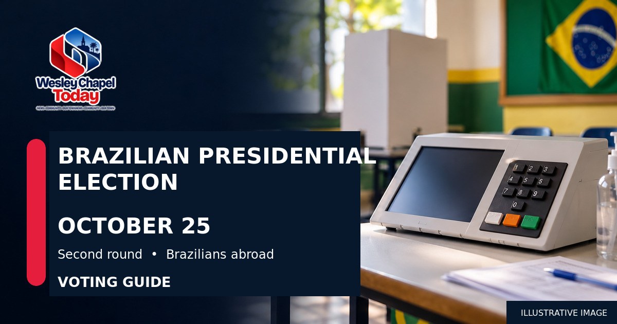 Brazilian voters abroad head to the polls on Oct. 25