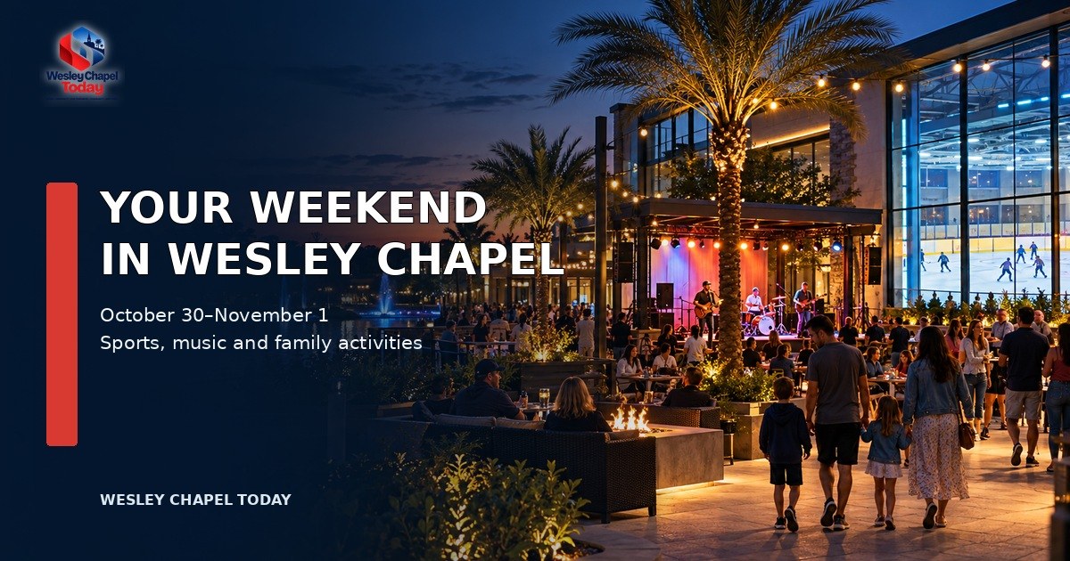 Seu fim de semana em Wesley Chapel: hóquei gratuito, música e Halloween