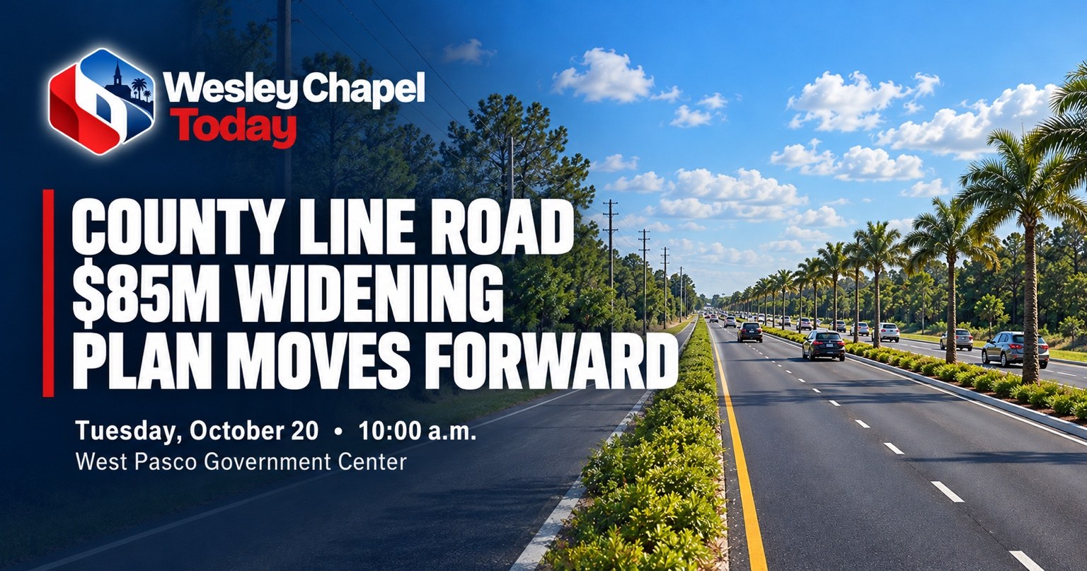 Pasco County Approves County Line Road Widening Agreement: How the $85 Million Plan Would Work