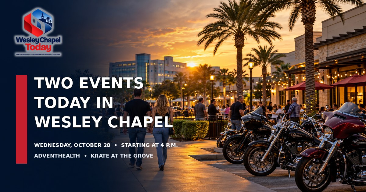 Two Events Bring Wesley Chapel Together This Wednesday