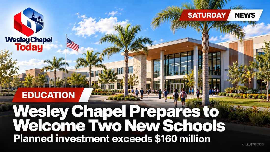Wesley Chapel Prepares to Welcome Two New Schools: Planned Investment Exceeds $160 Million