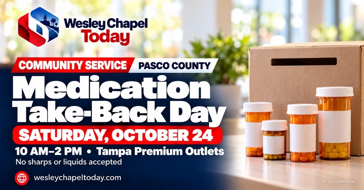 Medication Take-Back Event Coming to Tampa Premium Outlets October 24