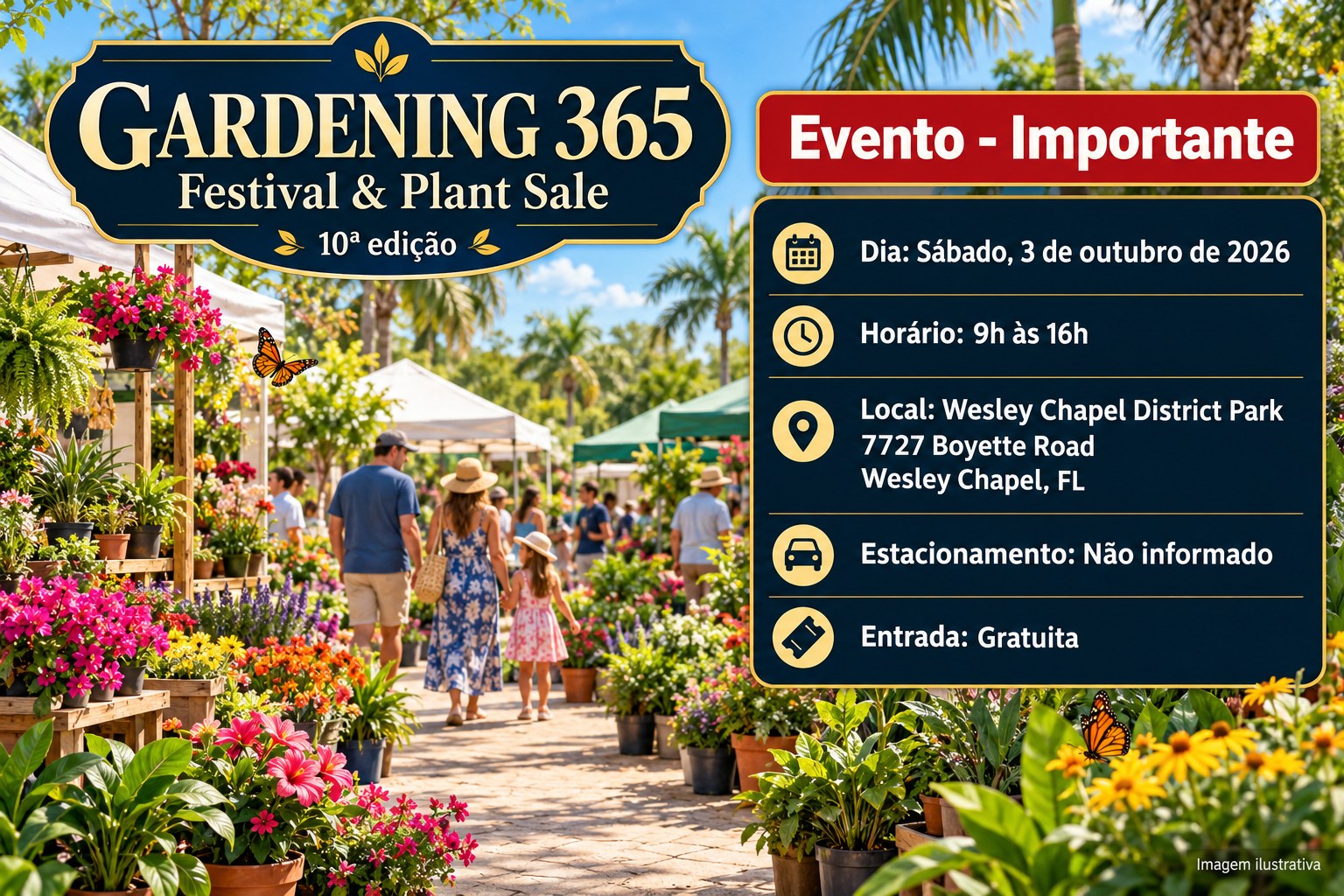 Free Gardening 365 Festival Returns to Wesley Chapel Saturday for Its 10th Year
