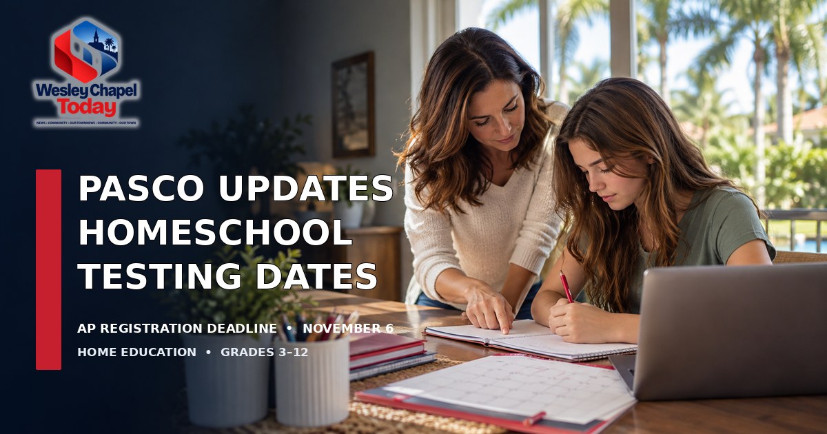 Pasco atualiza calendário de avaliações para estudantes de Home Education