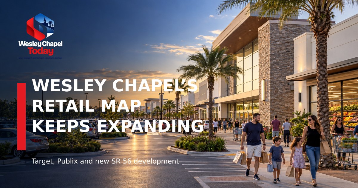 Target, Publix and New Grocery Plans Are Expanding Wesley Chapel’s Retail Map