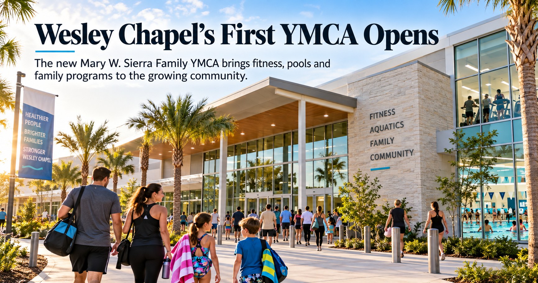 Wesley Chapel’s First YMCA Opens as Community Continues Rapid Growth