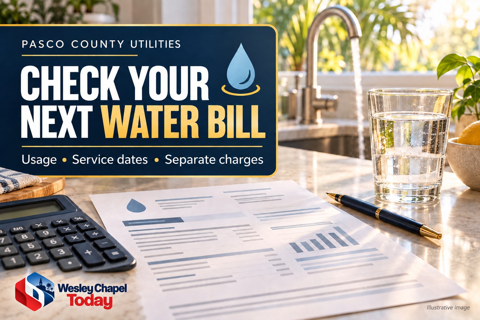 How to Check Your Next Pasco Water Bill After the October Rate Change