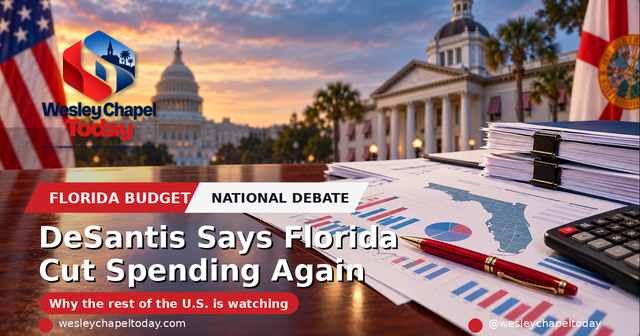 DeSantis Says Florida Cut Spending Again. Why The Rest Of The U.S. Is Watching