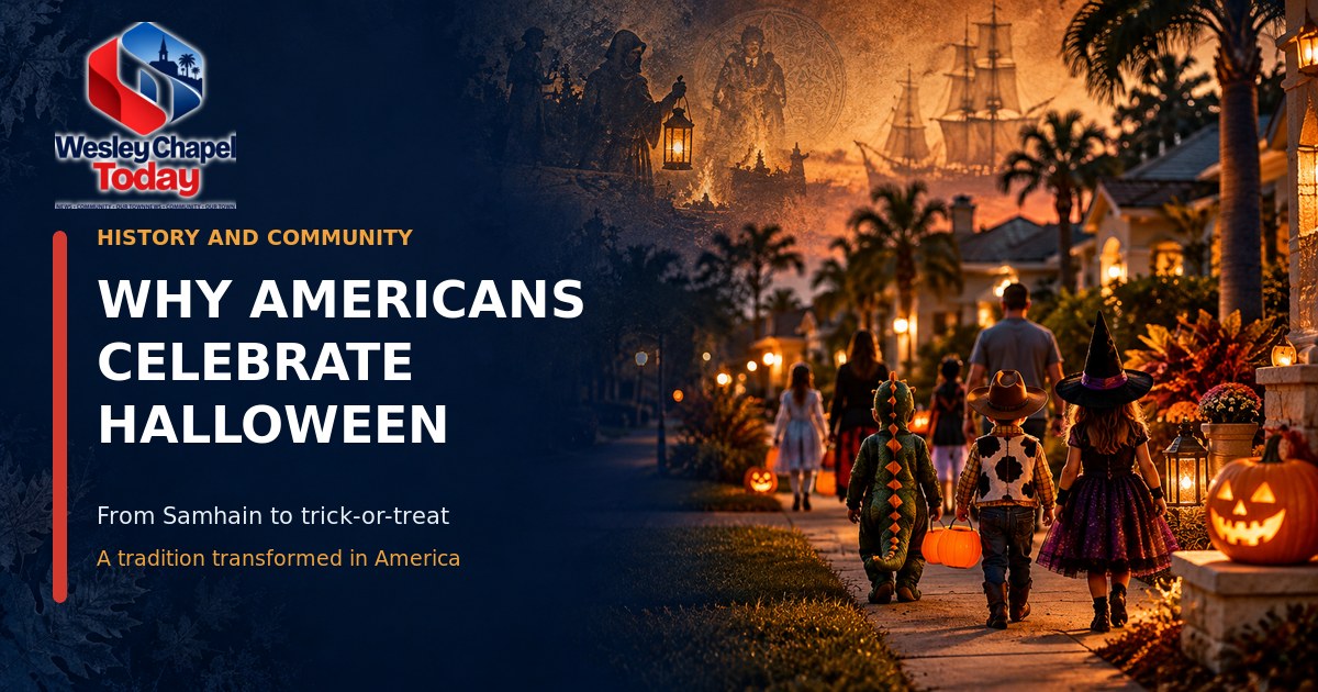 Por que os americanos celebram o Halloween: de Samhain ao trick-or-treat em Wesley Chapel