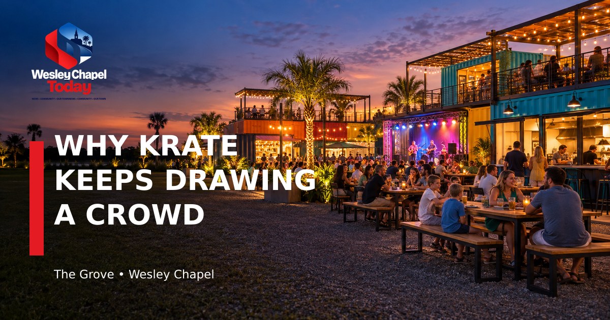Why KRATE at The Grove Keeps Drawing Wesley Chapel Back