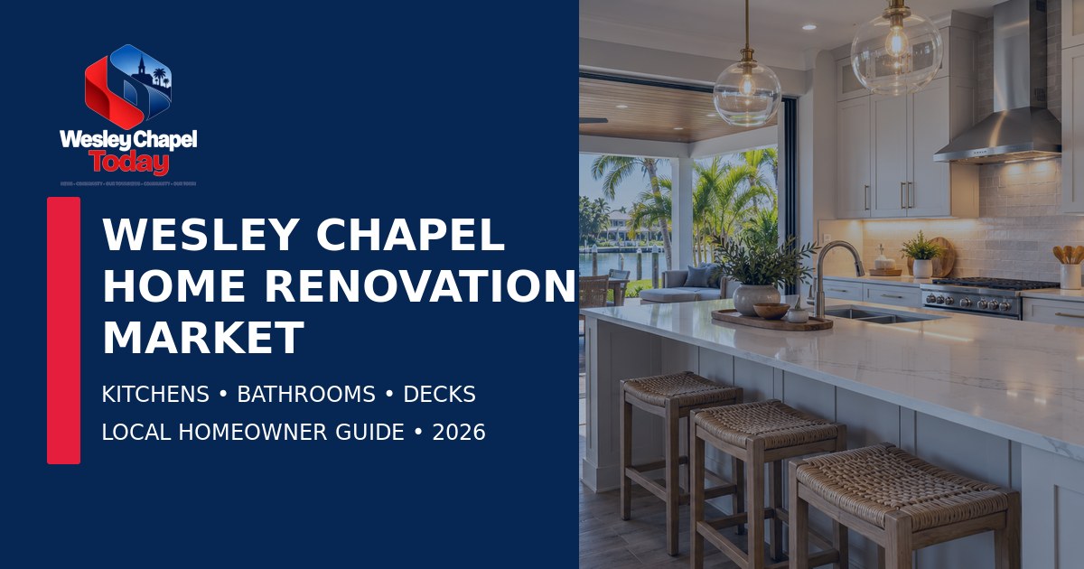Wesley Chapel homeowners are investing in the homes they already have