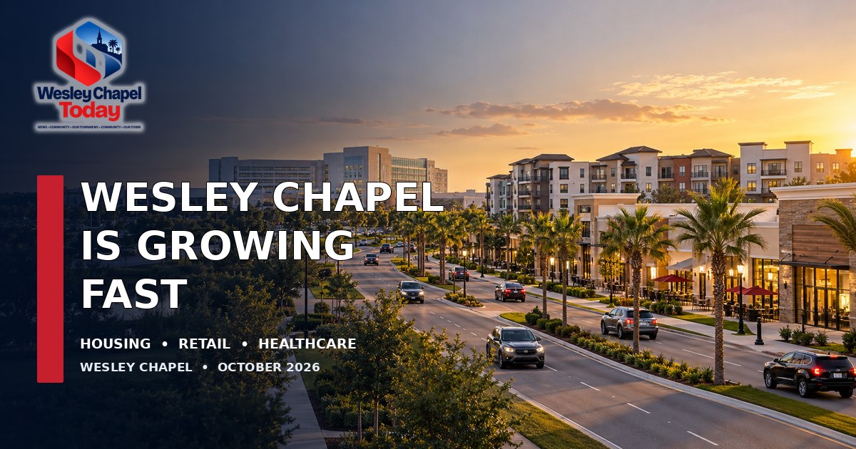 Wesley Chapel Is Growing Fast: Apartments, Retail and Healthcare Are Reshaping the Community