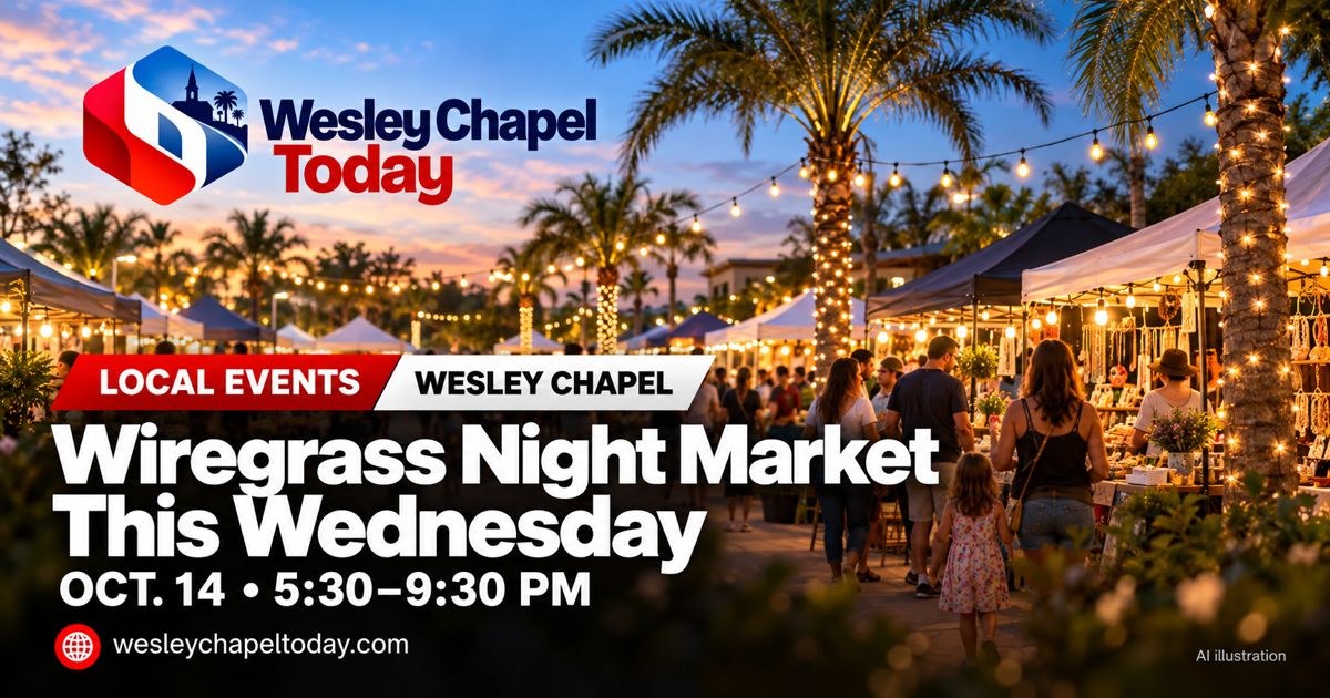 Wiregrass Night Market Brings Local Makers, Food and Music to Wesley Chapel Wednesday