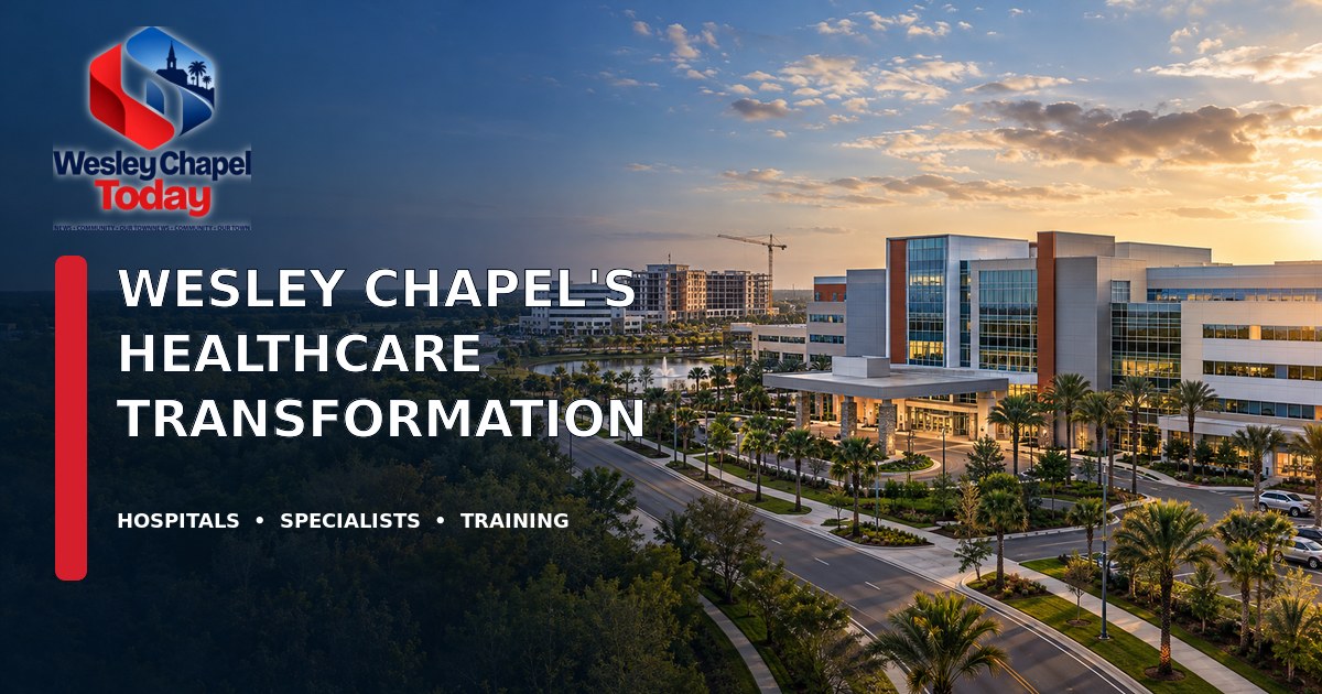 From Expanding Suburb to Regional Healthcare Hub: Wesley Chapel's Transformation