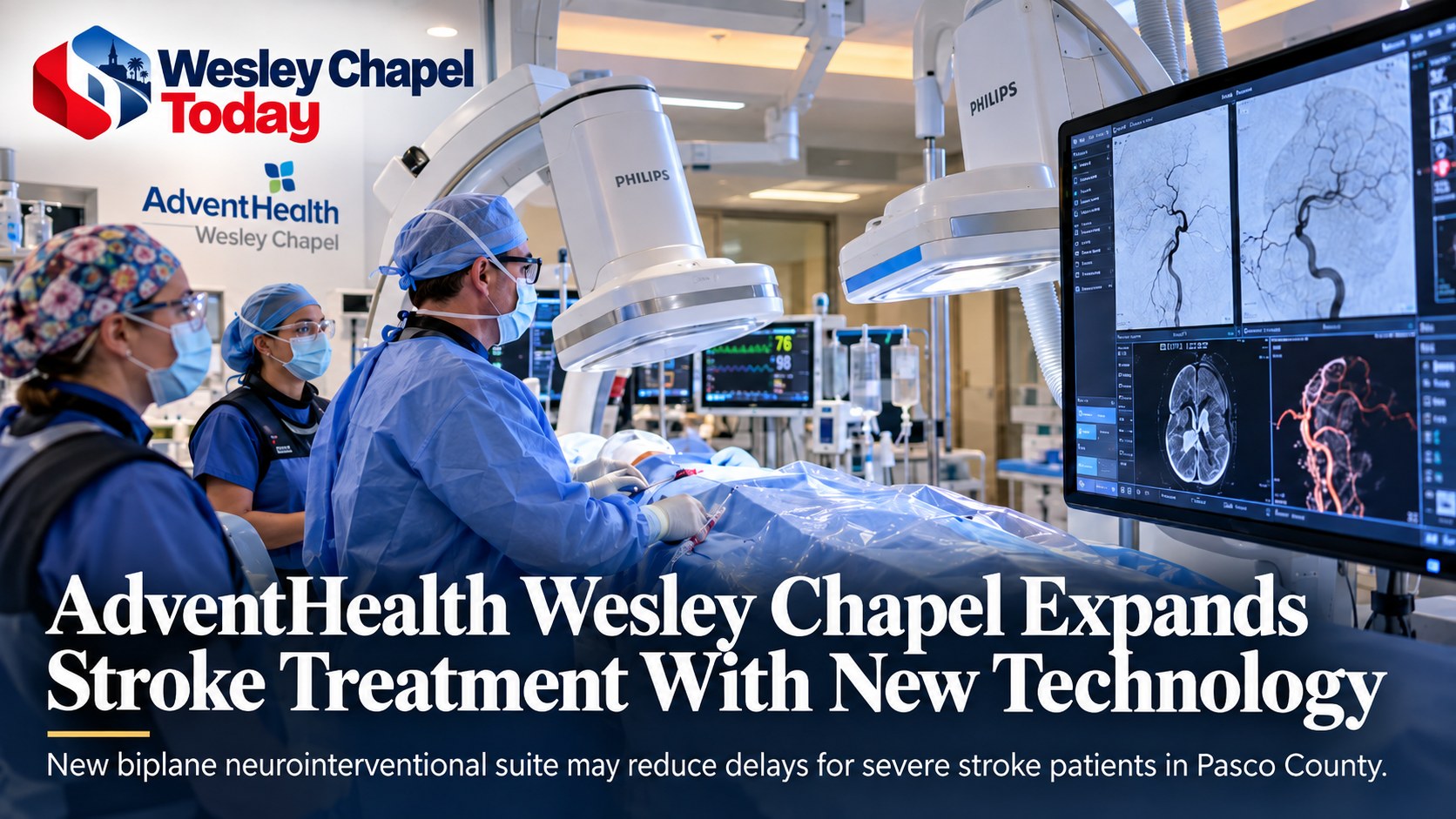 AdventHealth Wesley Chapel Expands Stroke Treatment With New Technology