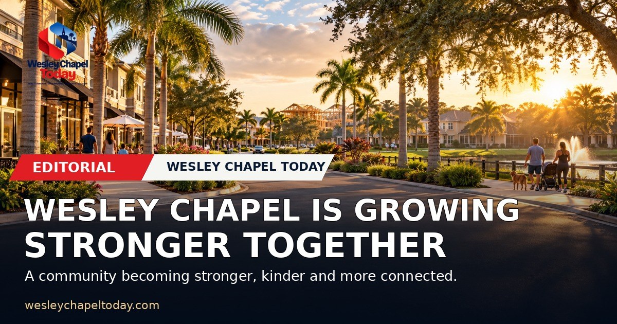 Wesley Chapel Is Growing — and Becoming Stronger Together