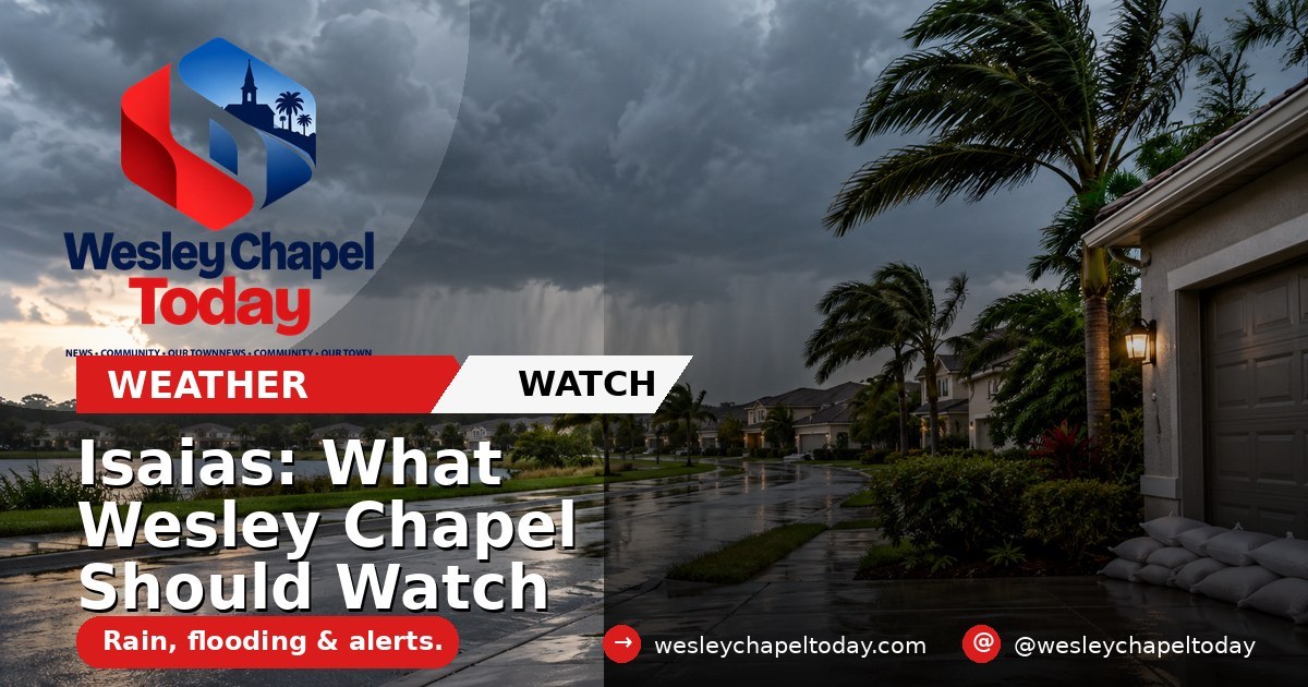 Isaias Is A Gulf Coast Storm. Here Is What Wesley Chapel Should Watch